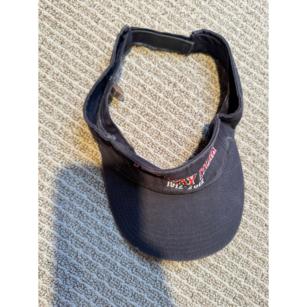 47 Brand Fenway Park 1912-2012 Centennial Visor Hat Gray MLB Boston Red Sox - Picture 4 of 10